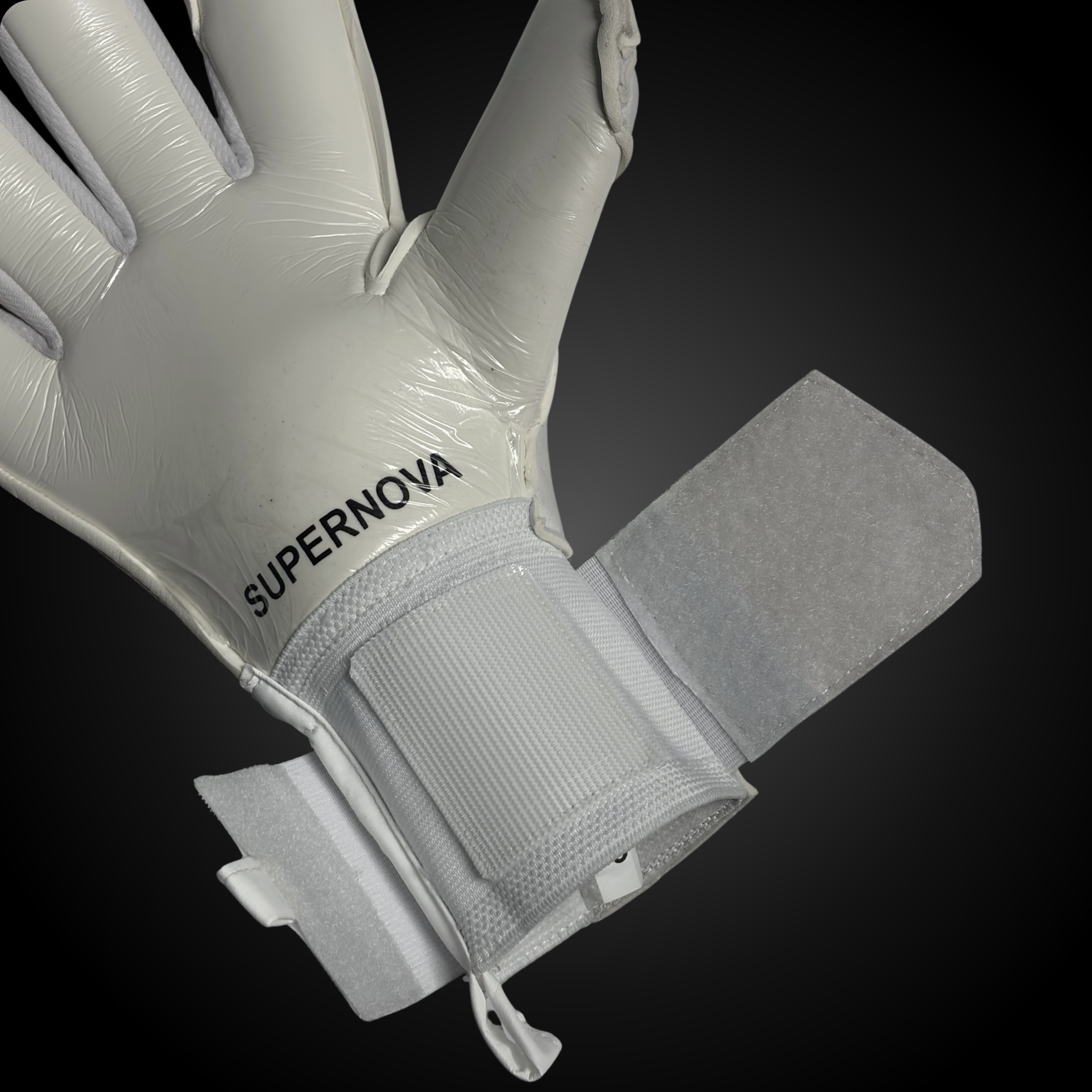 Guantes de Arquero Profesional Supernova - Blanco y negro