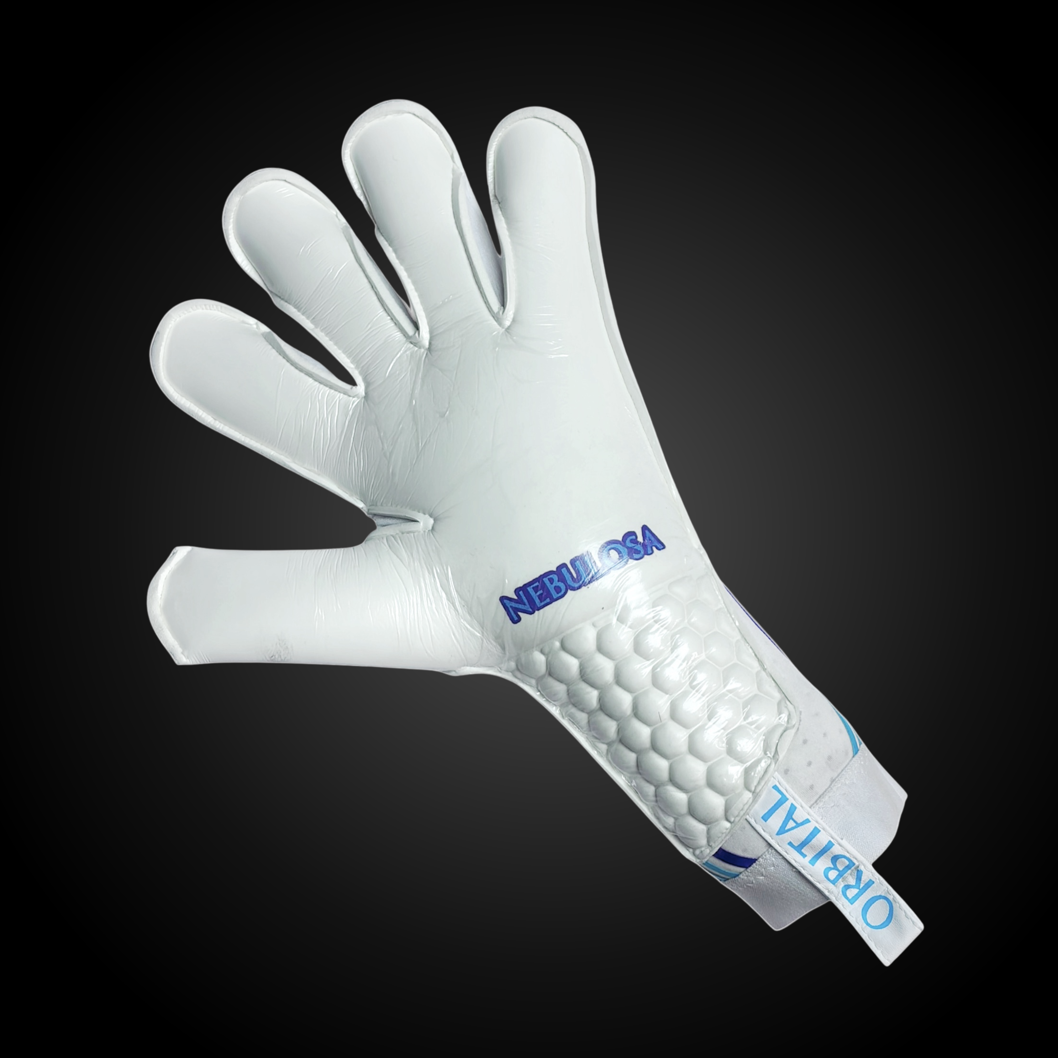 Orbital Nebulosa - Guantes de Arquero con Látex Contact 4 mm y Corte ErgoRoll