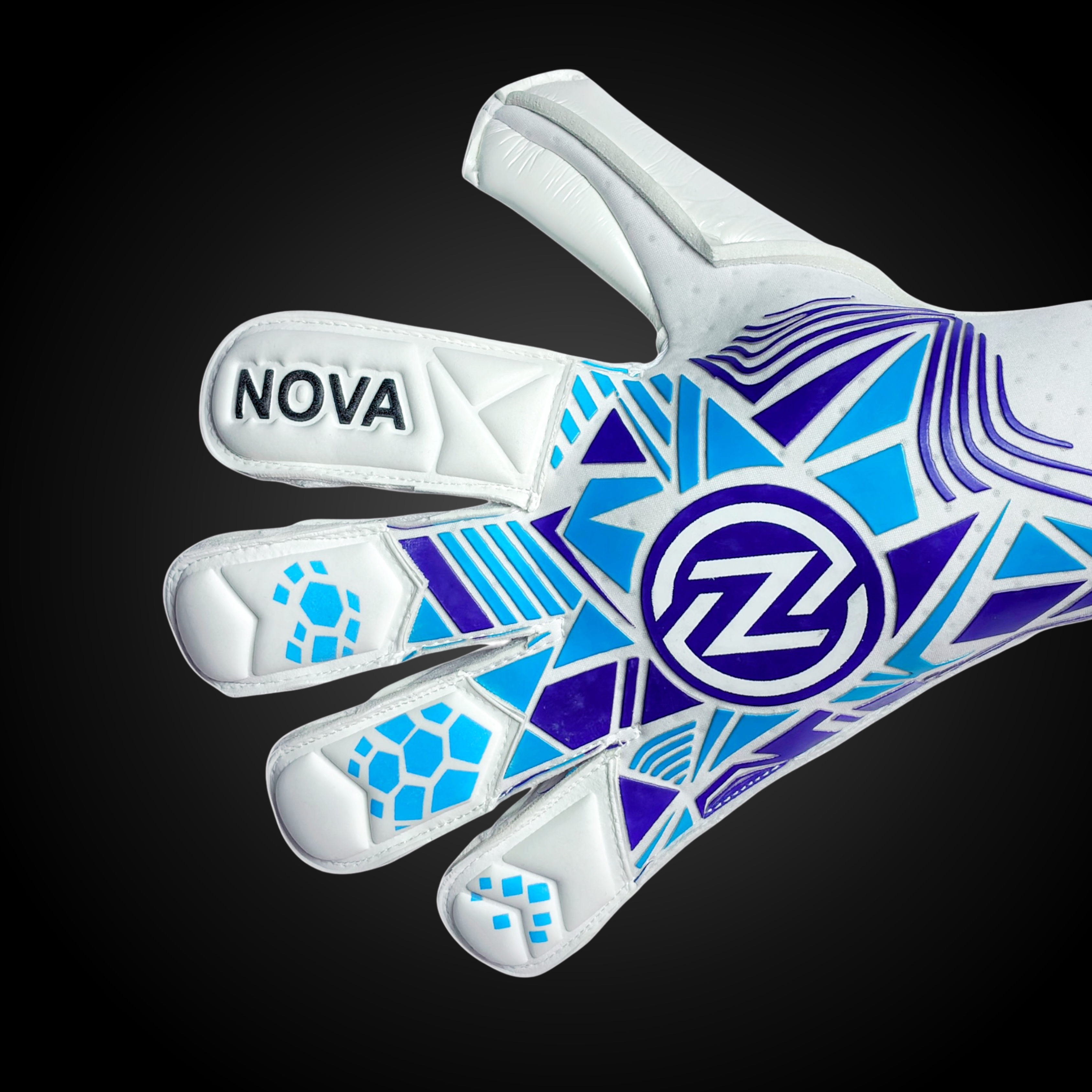 Orbital Nebulosa - Guantes de Arquero con Látex Contact 4 mm y Corte ErgoRoll