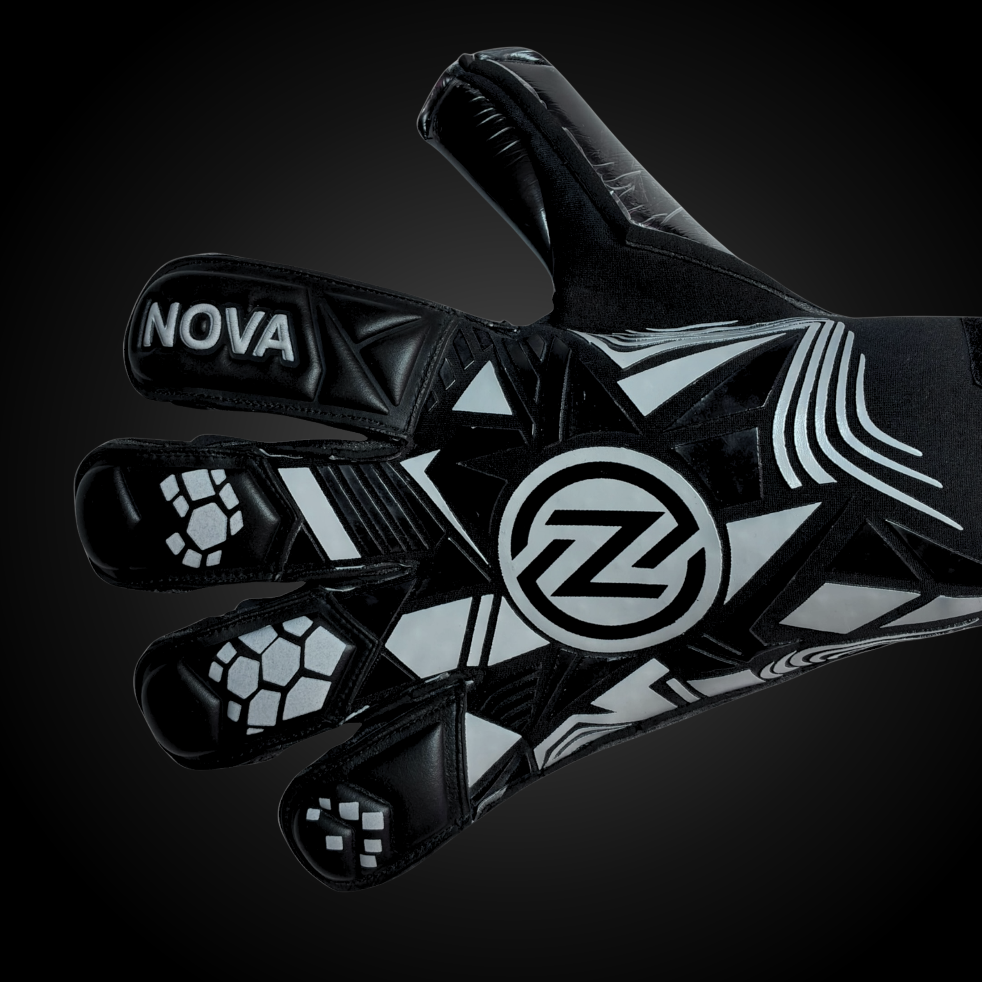 Orbital Black Hole - Guantes de Arquero con Látex Contact 4 mm y Corte ErgoRoll