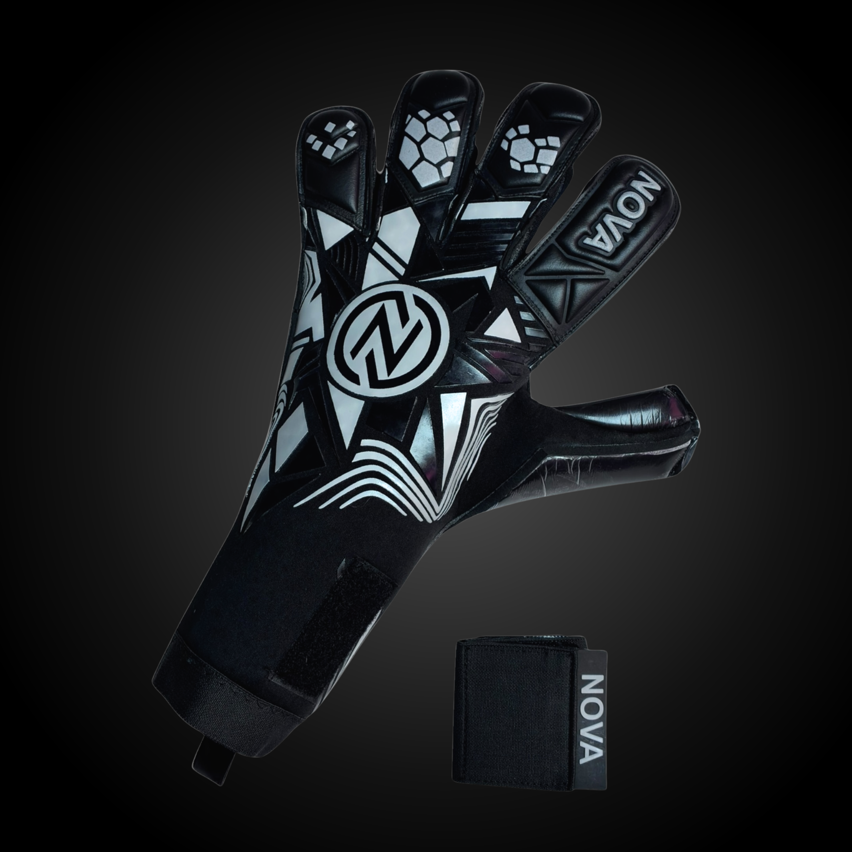Orbital Black Hole - Guantes de Arquero con Látex Contact 4 mm y Corte ErgoRoll