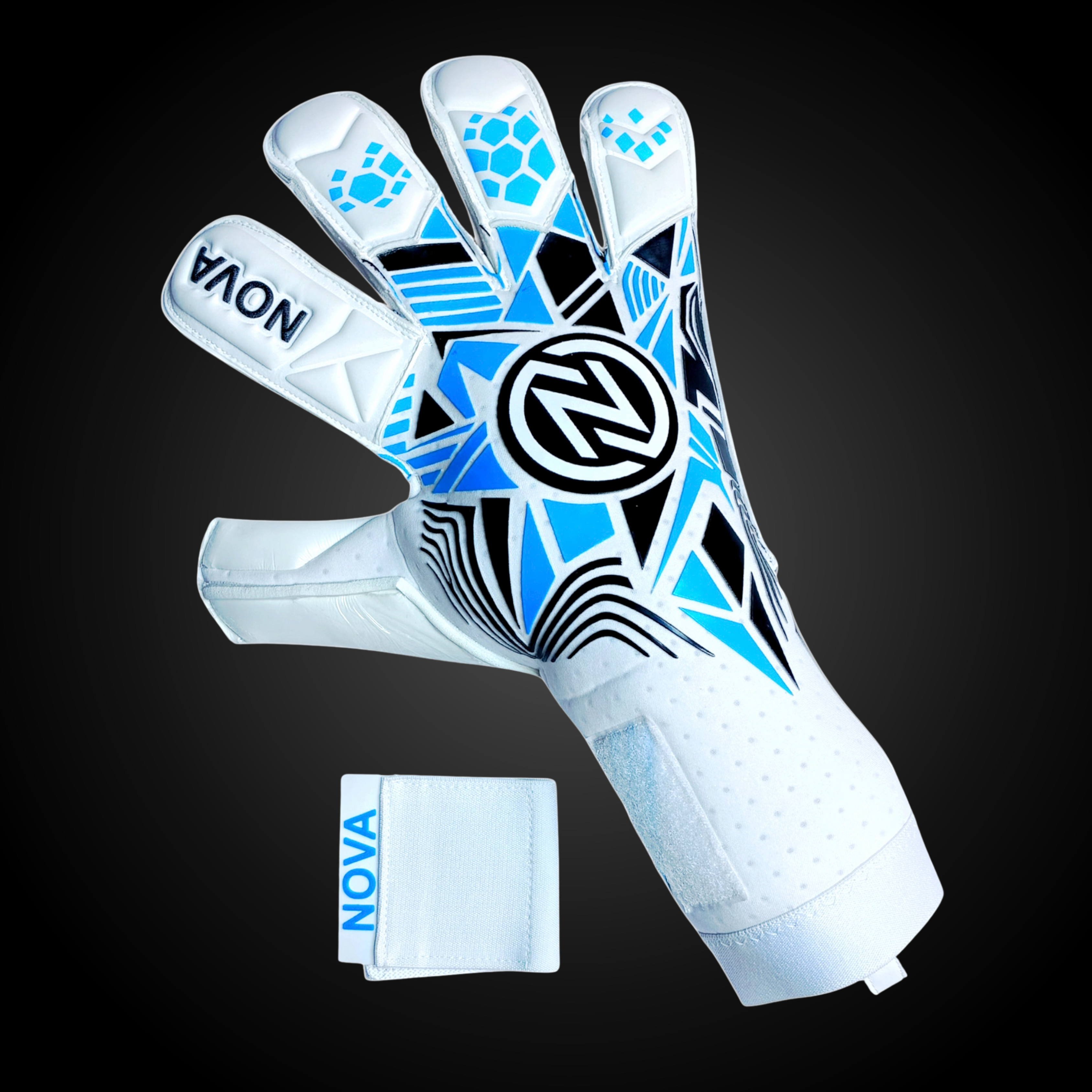 Orbital Quasar - Guantes de Arquero con Látex Contact 4 mm y Corte ErgoRoll