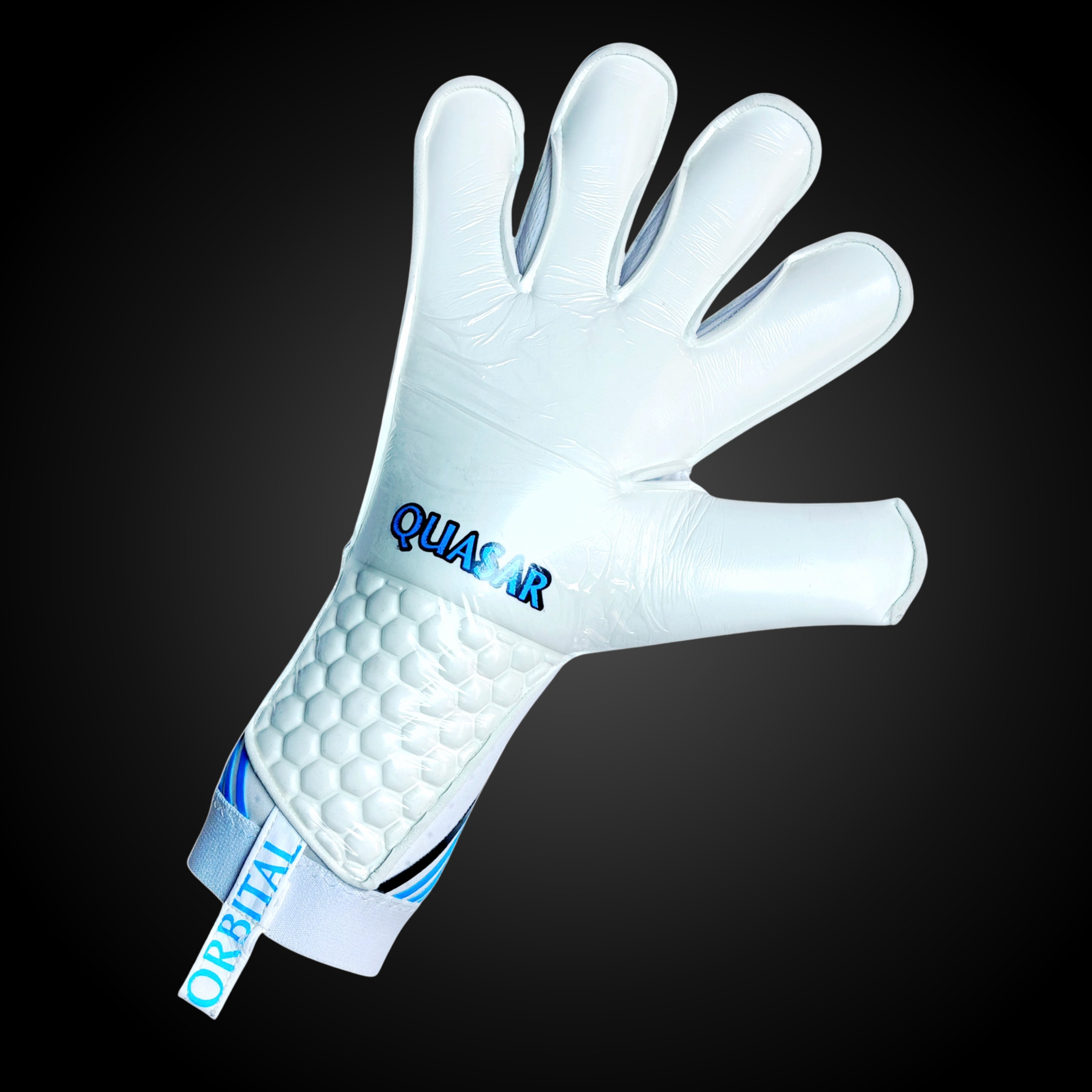Orbital Quasar - Guantes de Arquero con Látex Contact 4 mm y Corte ErgoRoll