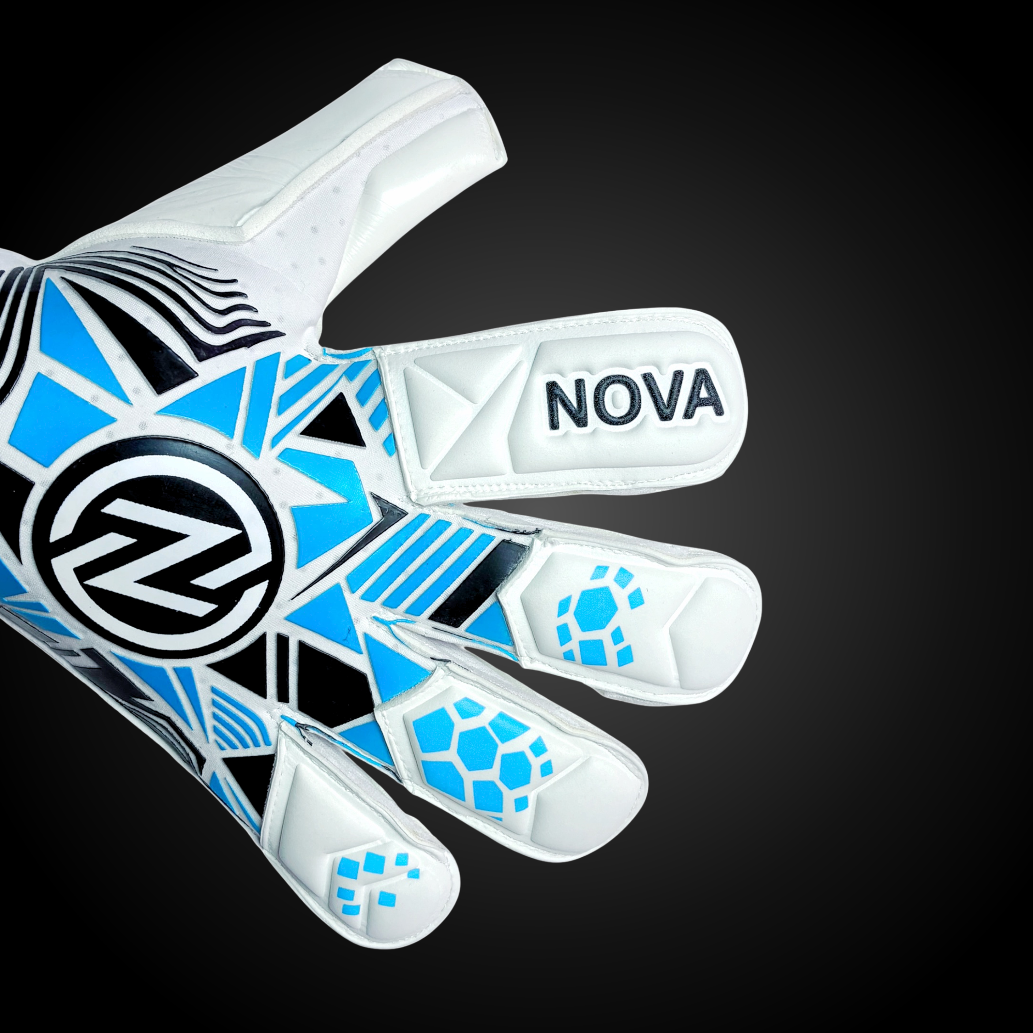 Orbital Quasar - Guantes de Arquero con Látex Contact 4 mm y Corte ErgoRoll