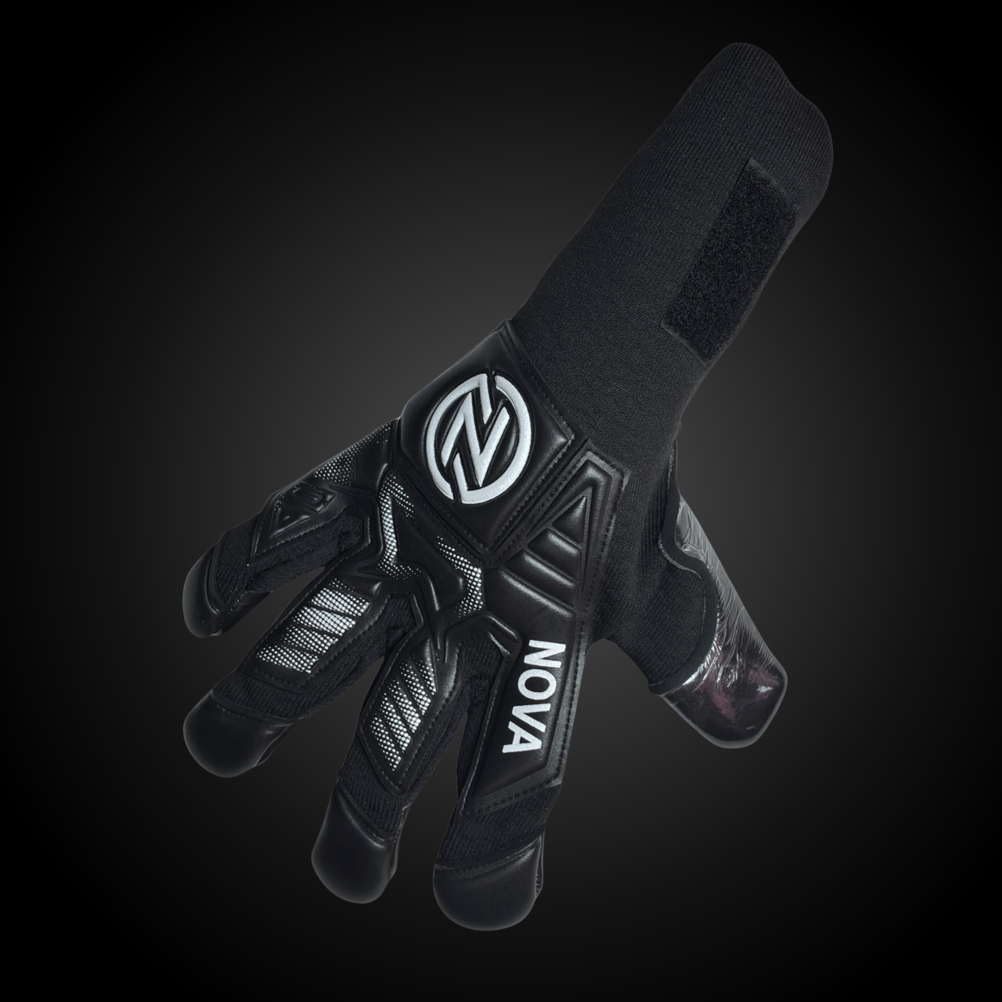 Fugazia 2.0 Flyknit Full Black – Guantes de Arquero Profesionales