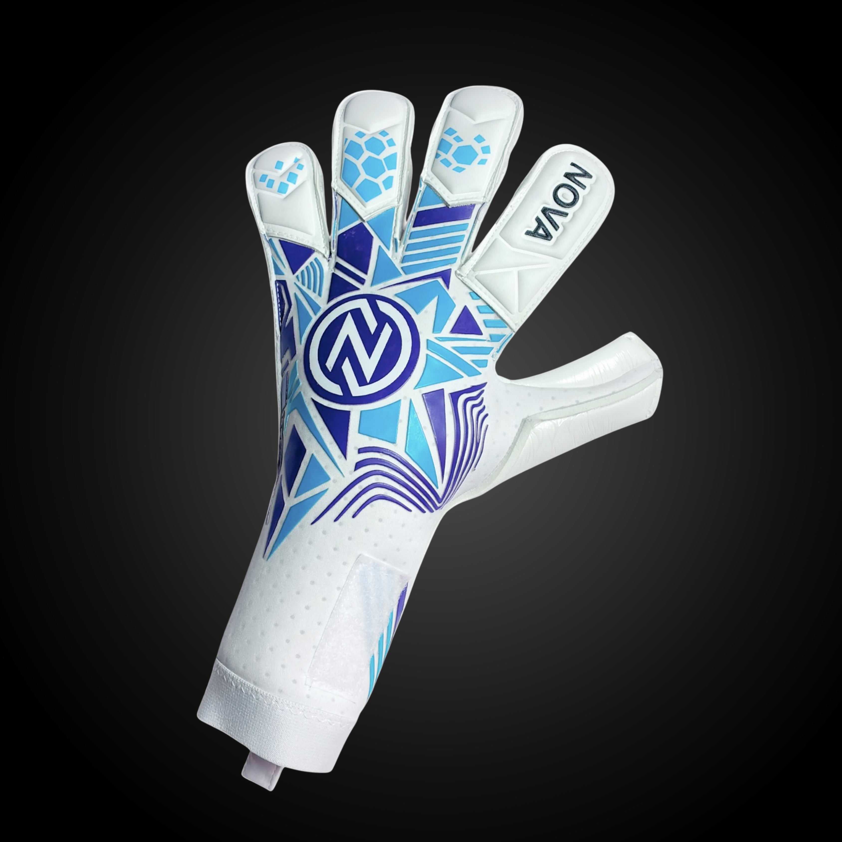 Orbital Nebulosa - Guantes de Arquero con Látex Contact 4 mm y Corte ErgoRoll