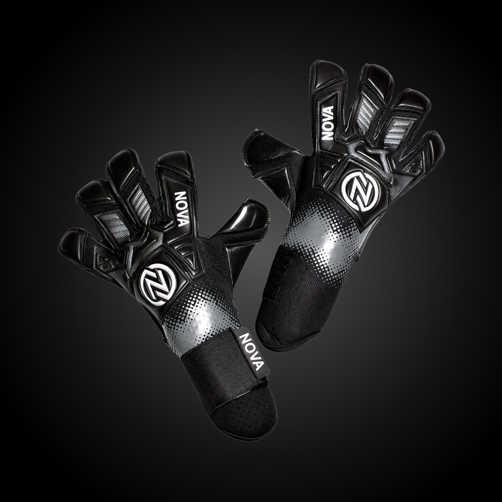 Guantes de Arquero Profesional Fugazia Negro