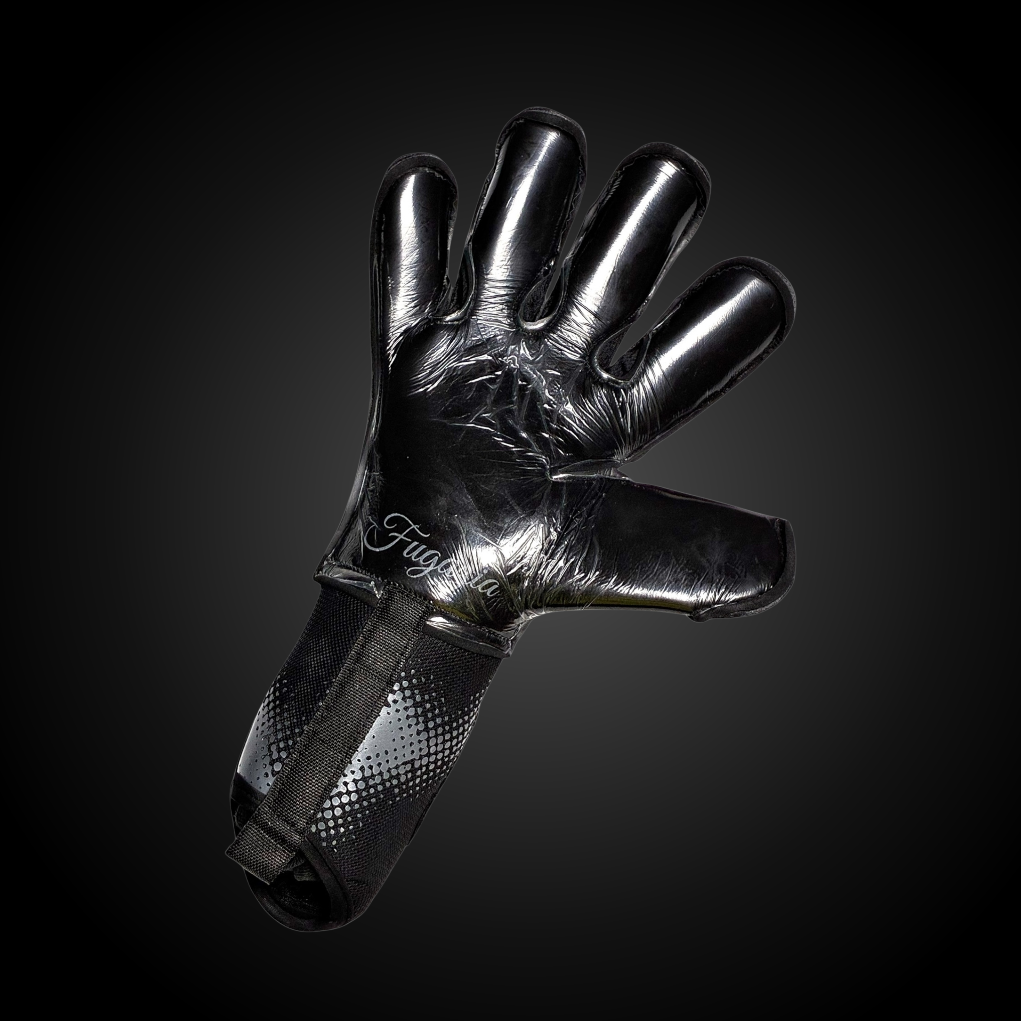 Guantes de Arquero Profesional Fugazia Negro