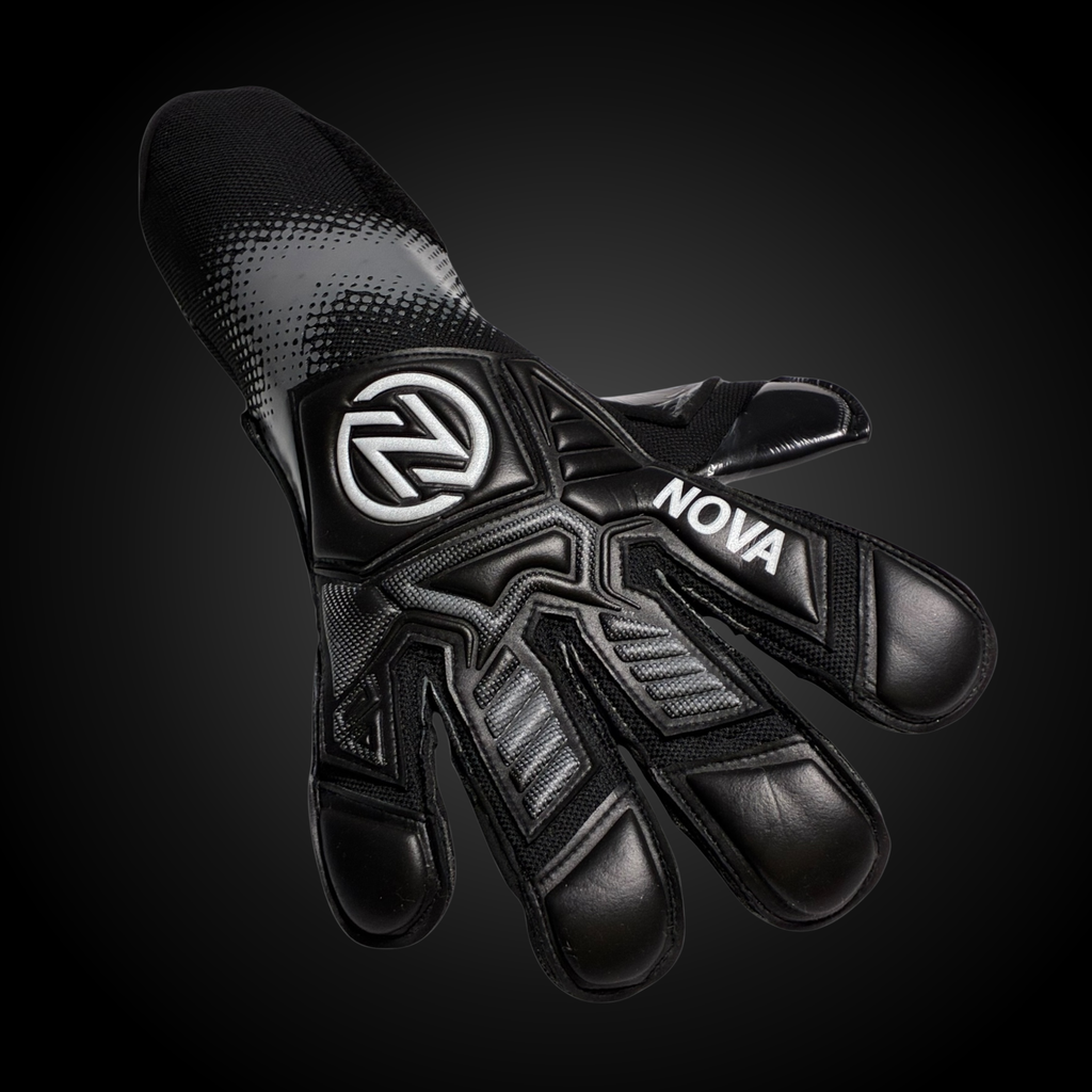 Guantes de Arquero Profesional Fugazia Negro