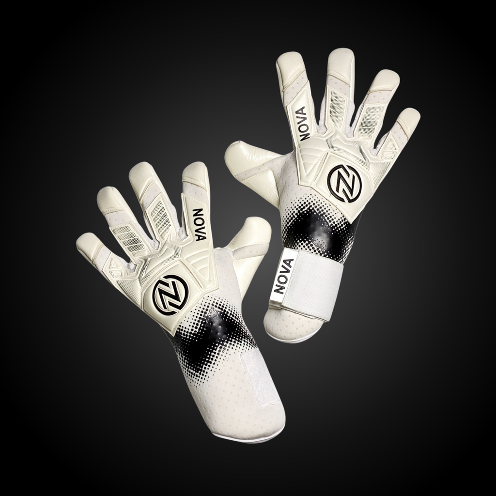 Guantes de Arquero Profesional Fugazia Blanco