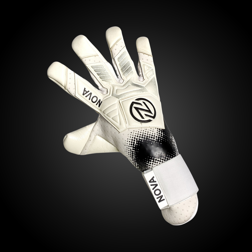 Guantes de Arquero Profesional Fugazia Blanco