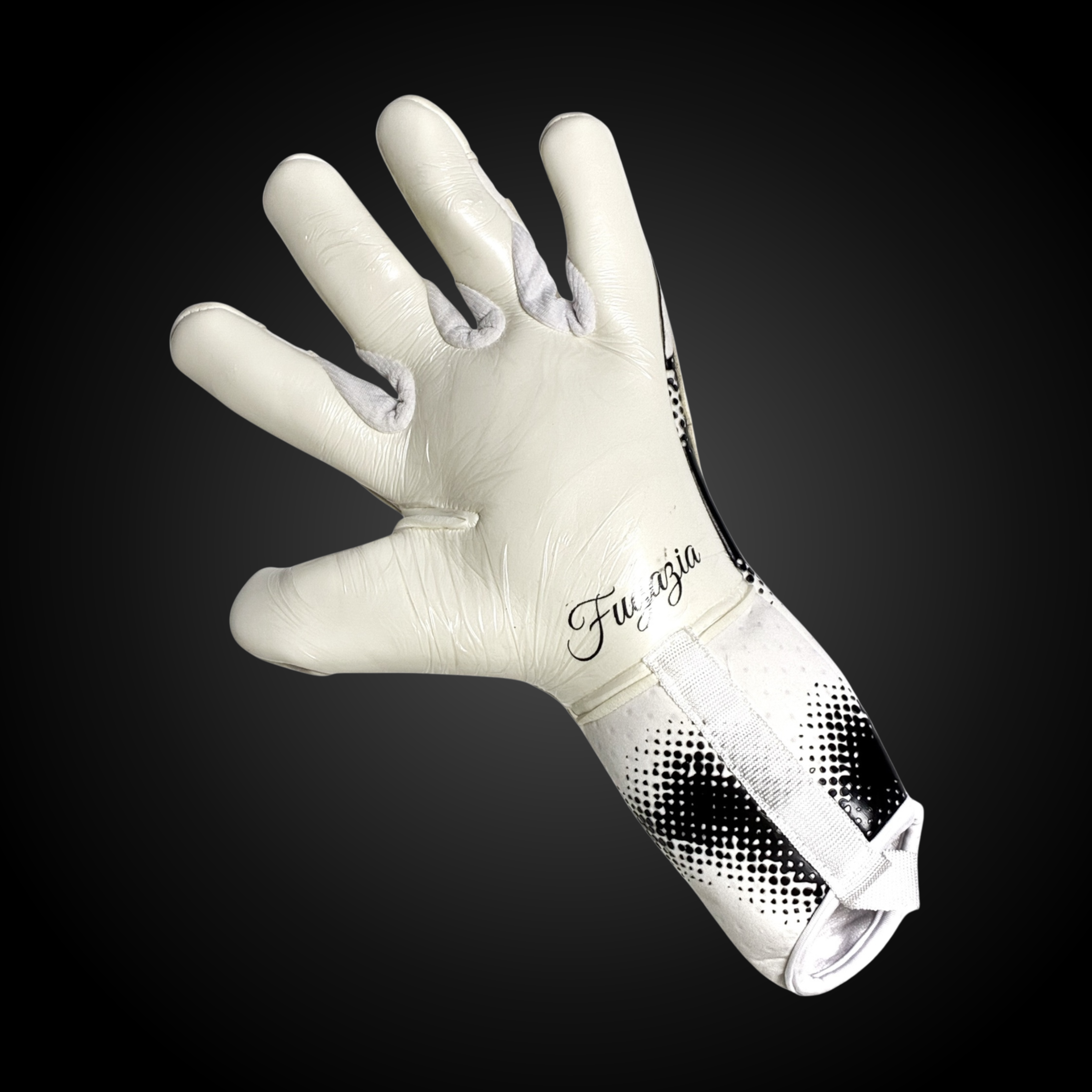 Guantes de Arquero Profesional Fugazia Blanco