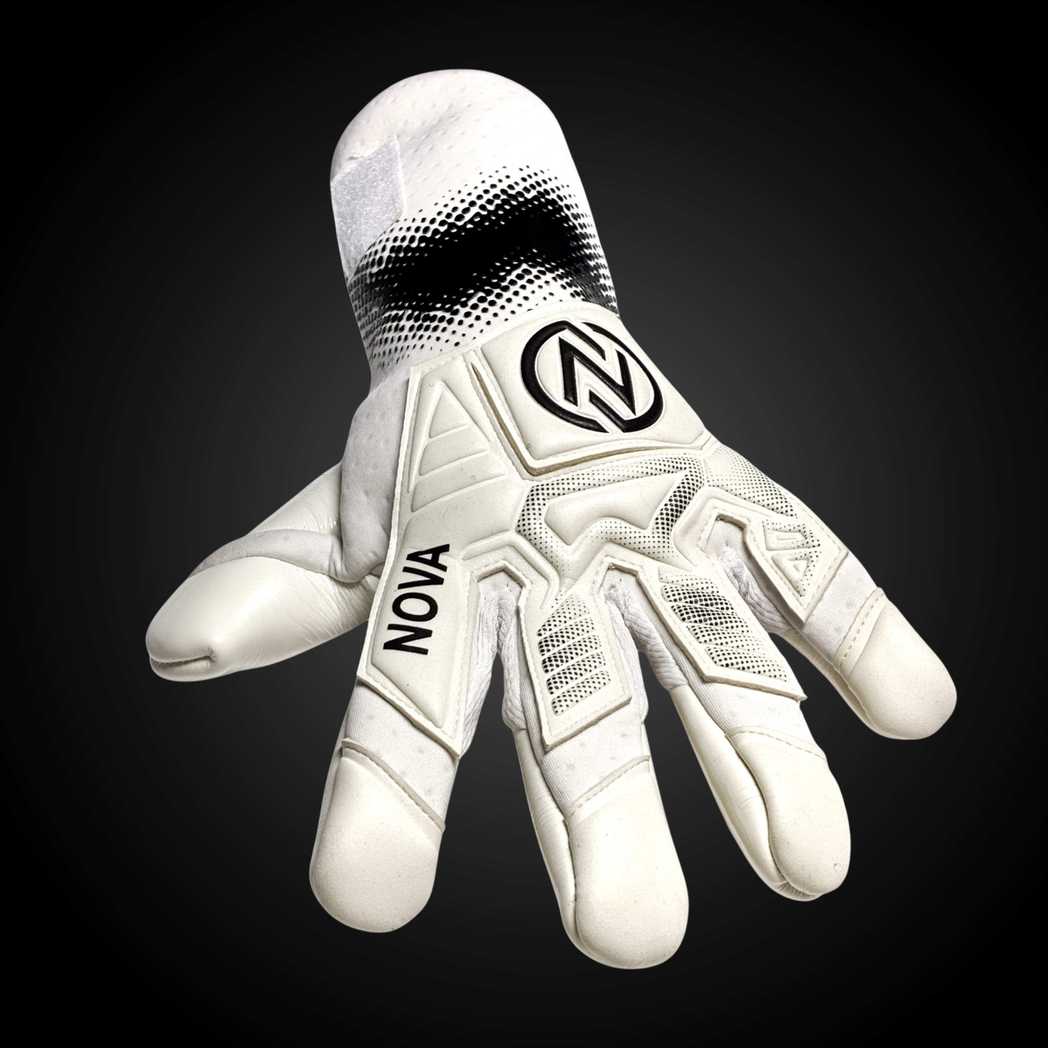 Guantes de Arquero Profesional Fugazia Blanco