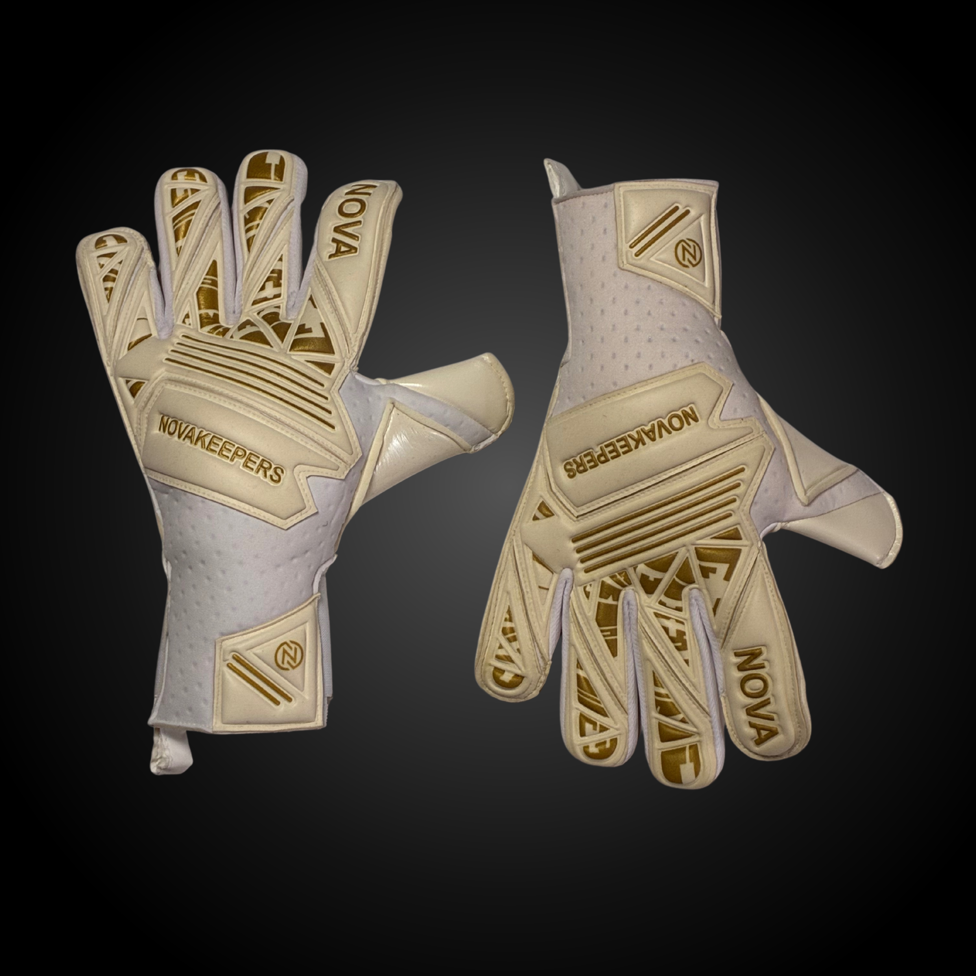 Supernova Gold Edition White– Guantes de Arquero Profesionales
