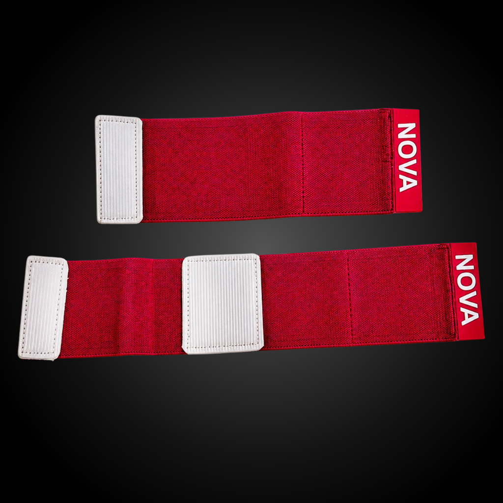 Guantes de Arquero Novakeepers Fugazia Color Pack Red – NovaGrip 4 mm Profesional