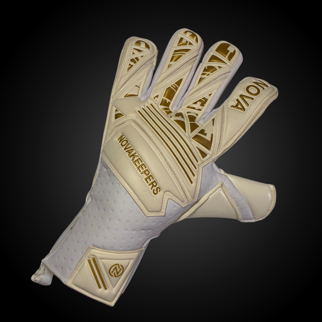 Supernova Gold Edition White– Guantes de Arquero Profesionales