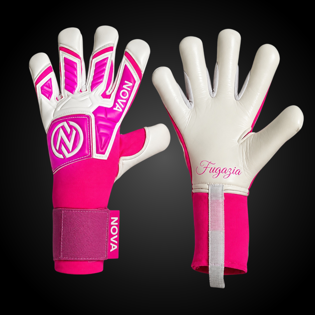 Guantes de Arquero Novakeepers Fugazia Color Pack Pink – NovaGrip 4 mm Profesional