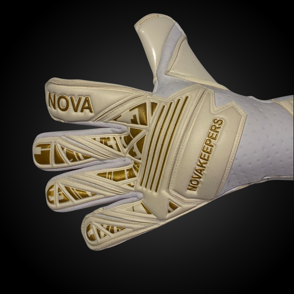 Supernova Gold Edition White– Guantes de Arquero Profesionales