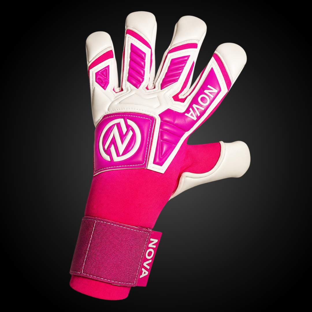 Guantes de Arquero Novakeepers Fugazia Color Pack Pink – NovaGrip 4 mm Profesional