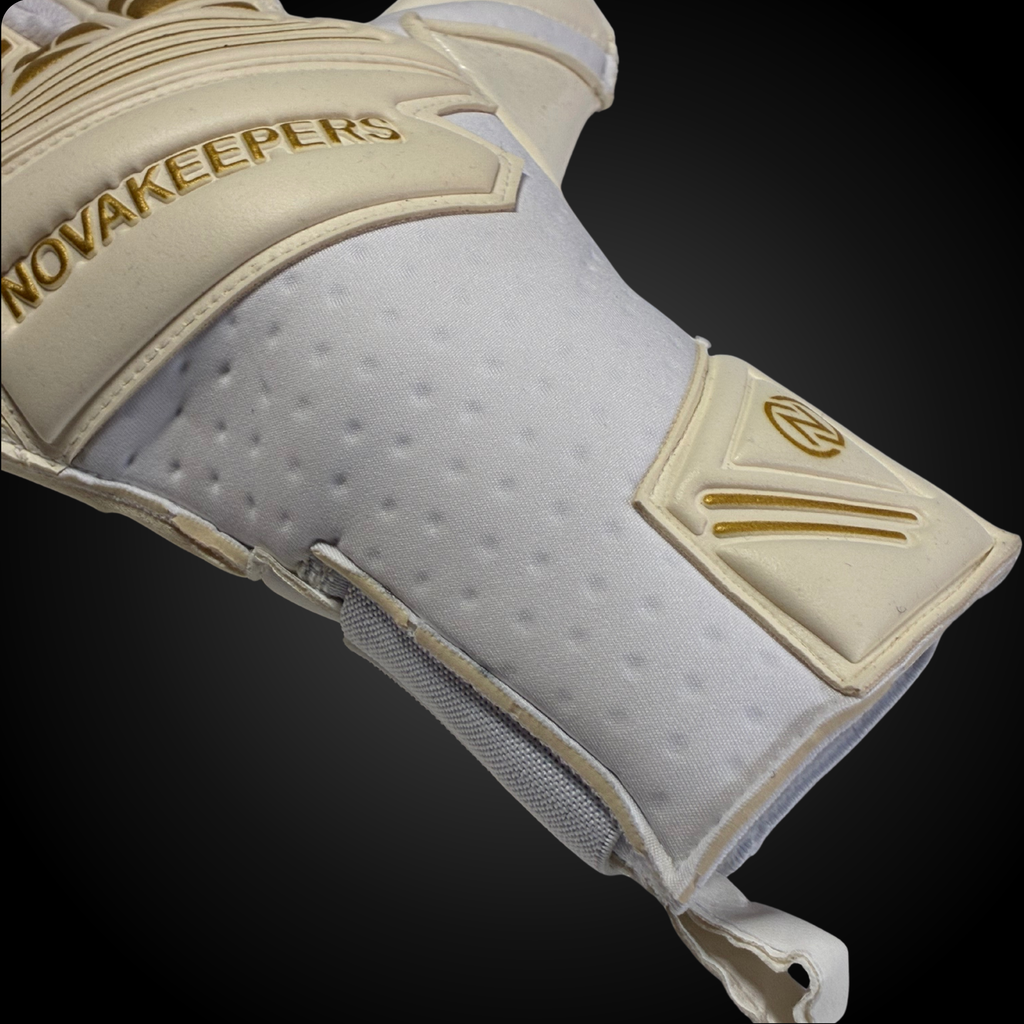 Supernova Gold Edition White– Guantes de Arquero Profesionales