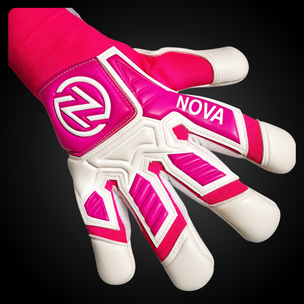 Guantes de Arquero Novakeepers Fugazia Color Pack Pink – NovaGrip 4 mm Profesional
