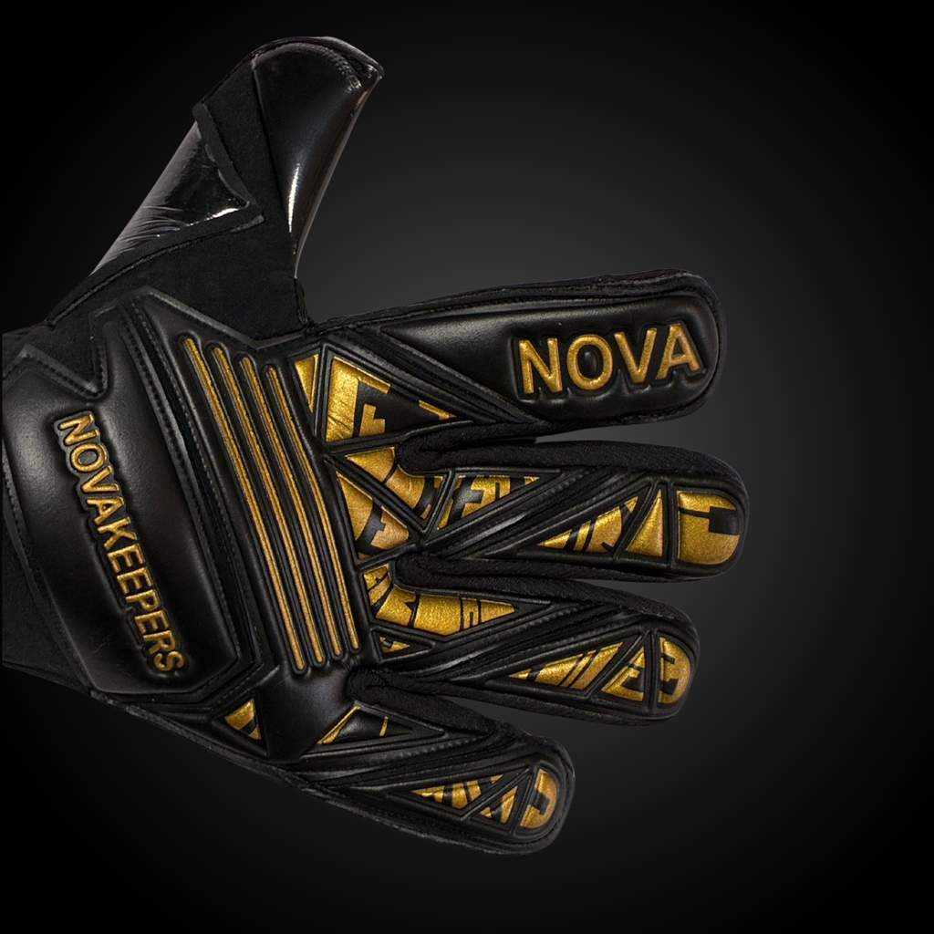 Supernova Gold Edition Black – Guantes de Arquero Profesionales