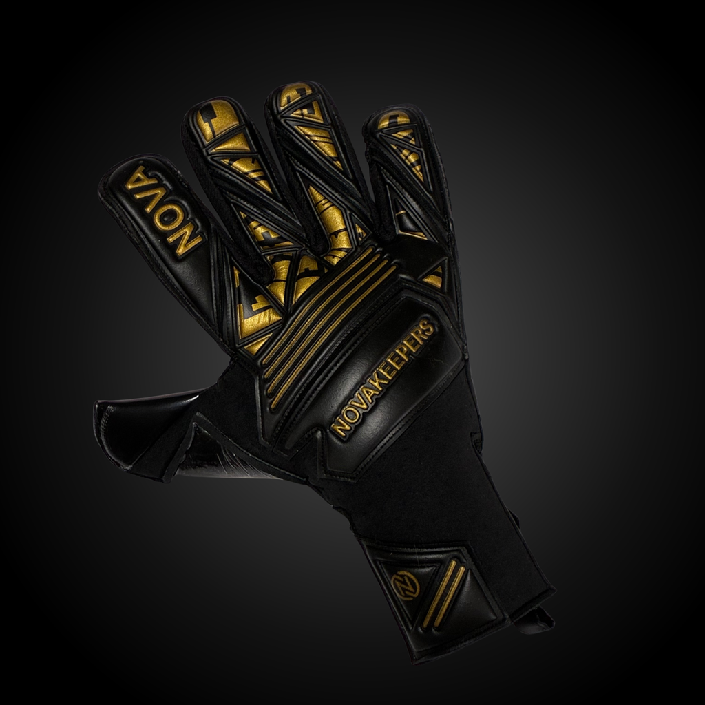 Supernova Gold Edition Black – Guantes de Arquero Profesionales