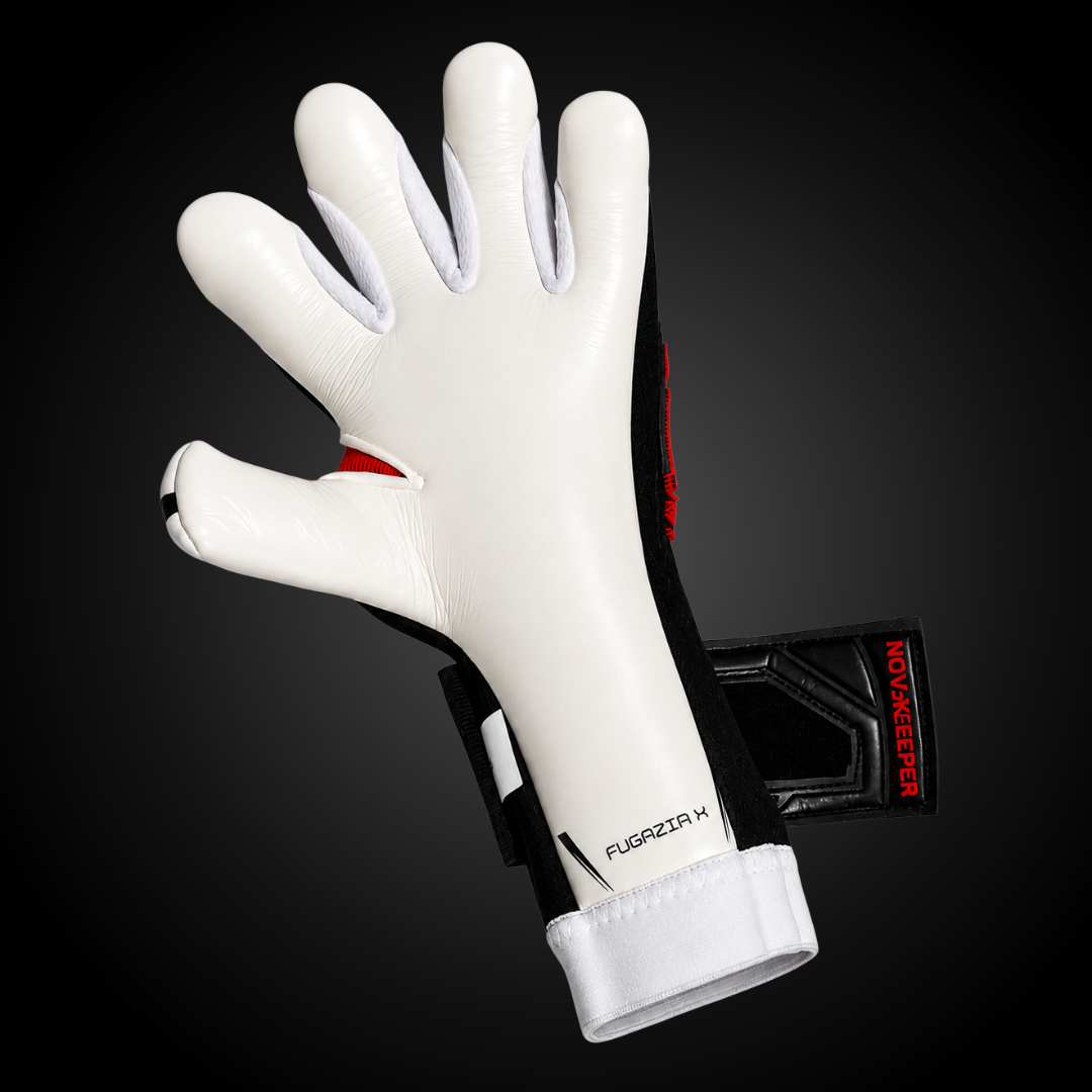 Guantes de Arquero Novakeepers Fugazia X Red – NovaGrip 4 mm Profesional