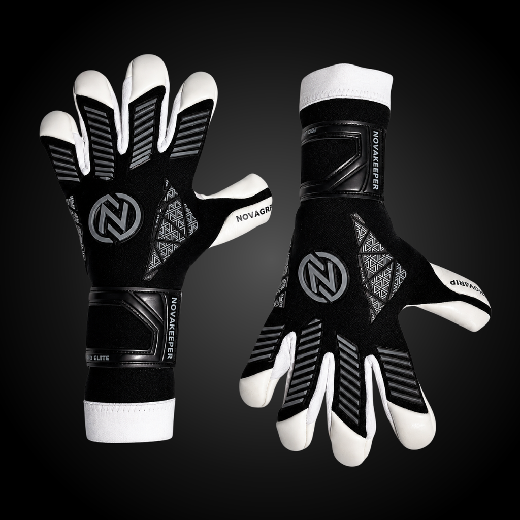 Guantes de Arquero Novakeepers Fugazia X Smoke – NovaGrip 4 mm Profesional