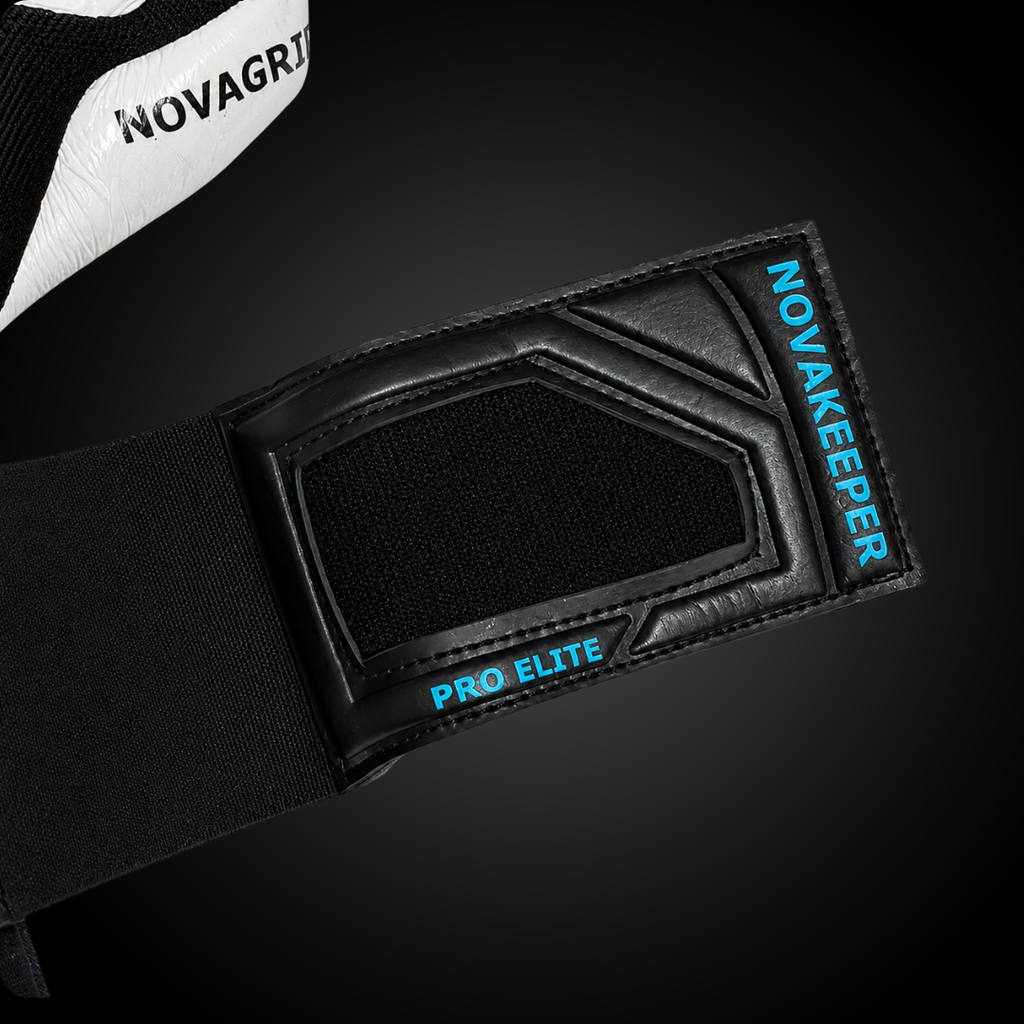 Guantes de Arquero Novakeepers Fugazia X Cyan – NovaGrip 4 mm Profesional