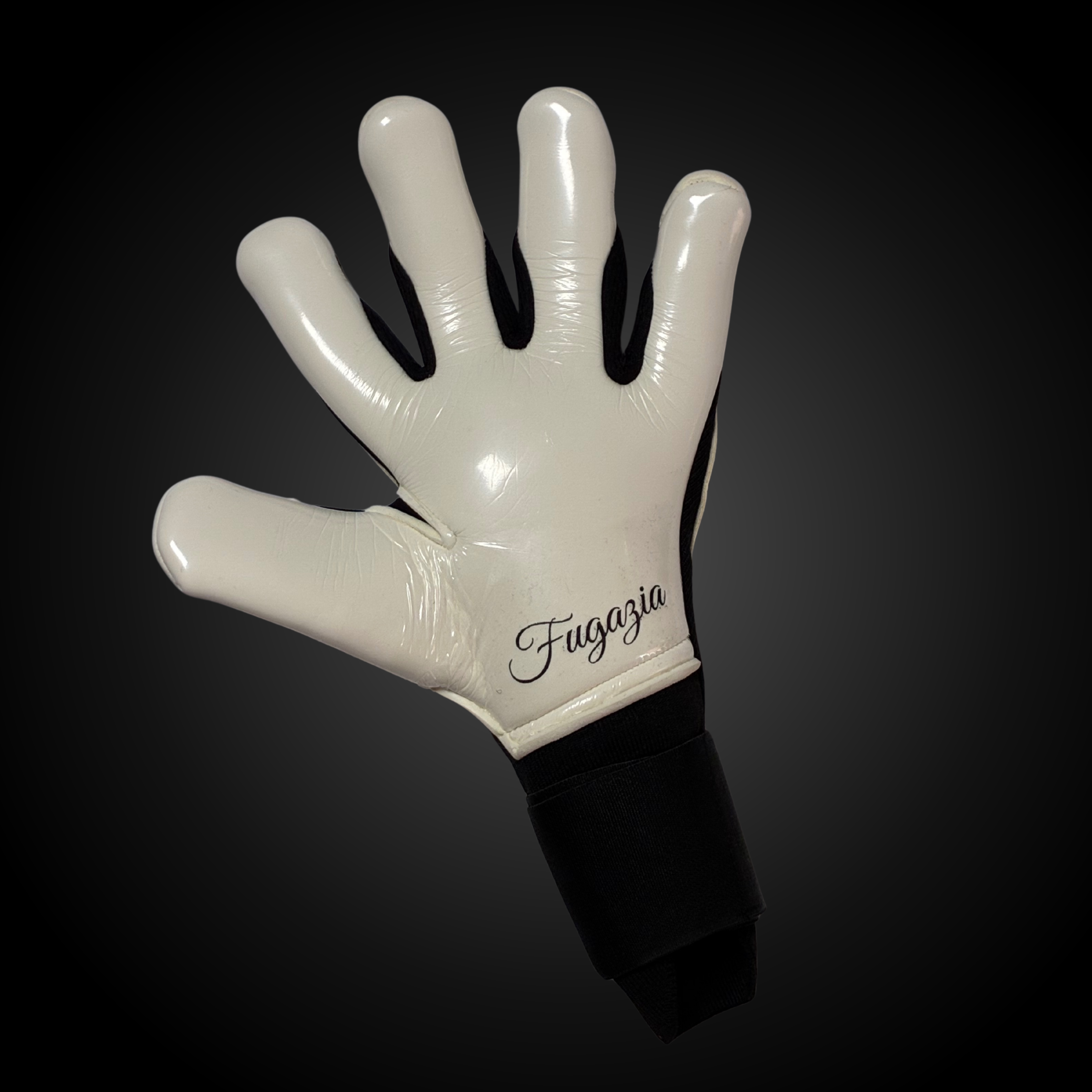 Fugazia 2.0 Flyknit Black & White – Guantes de Arquero Profesionales