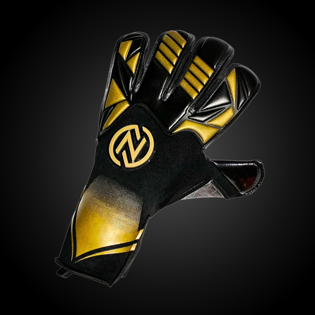Guantes de Arquero Profesional NovaOne 3.0 Golden Edition – Negro y dorado